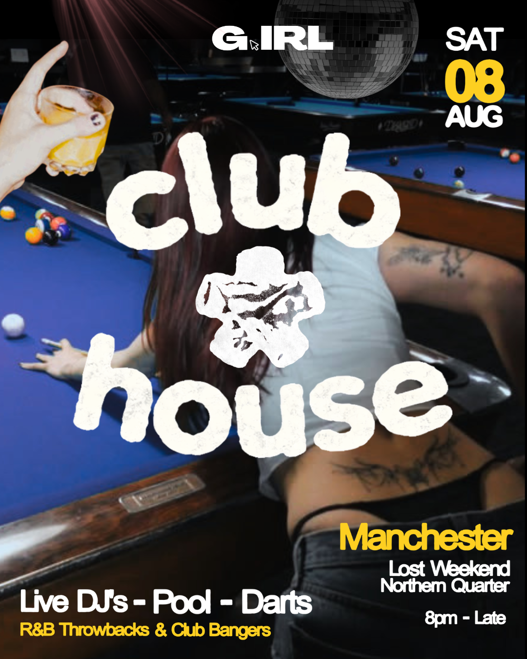 G.IRL clubhouse Manchester