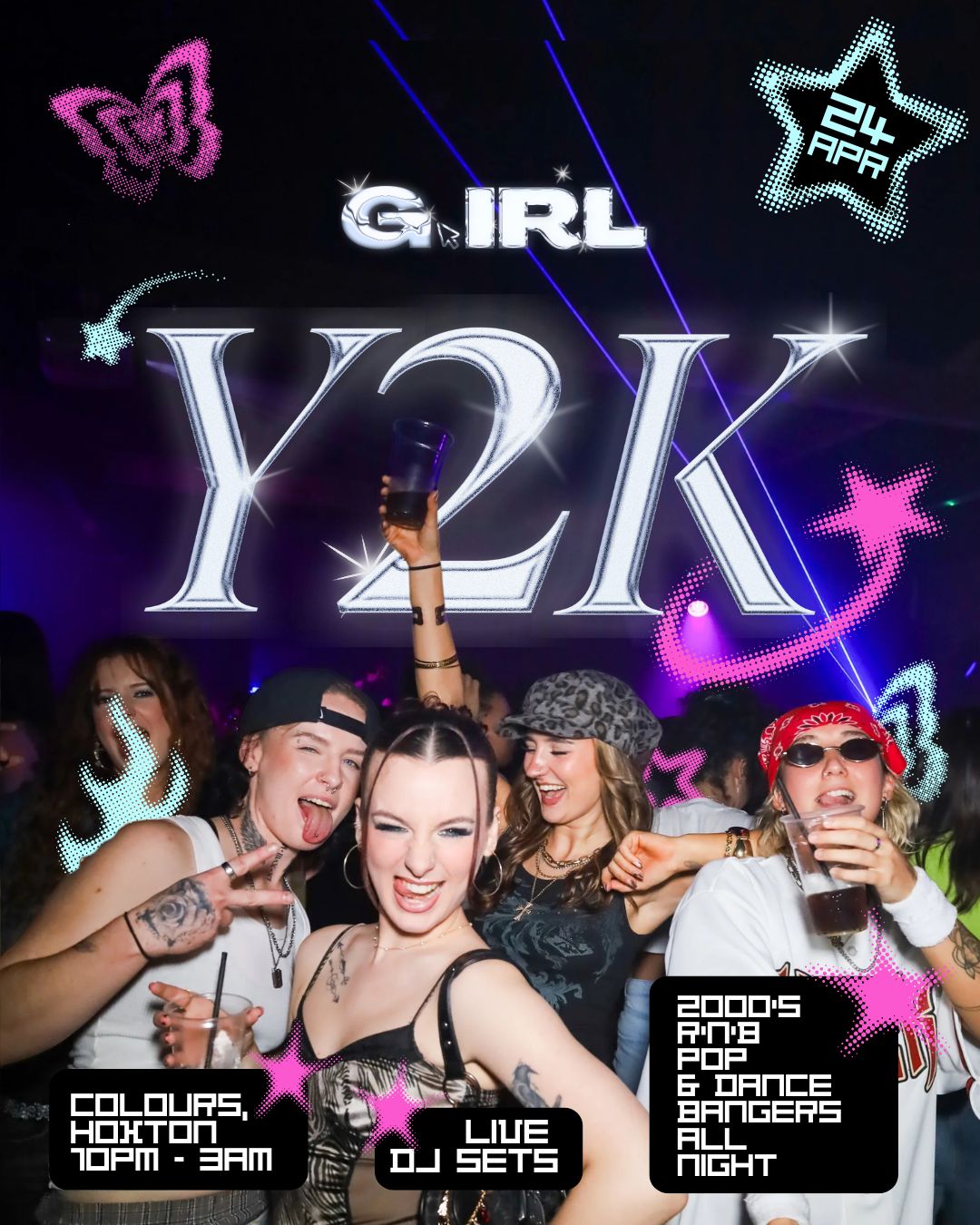 G.IRL Y2K Party