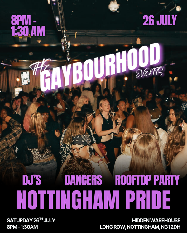 The Gaybourhood Nottingham Pride Party