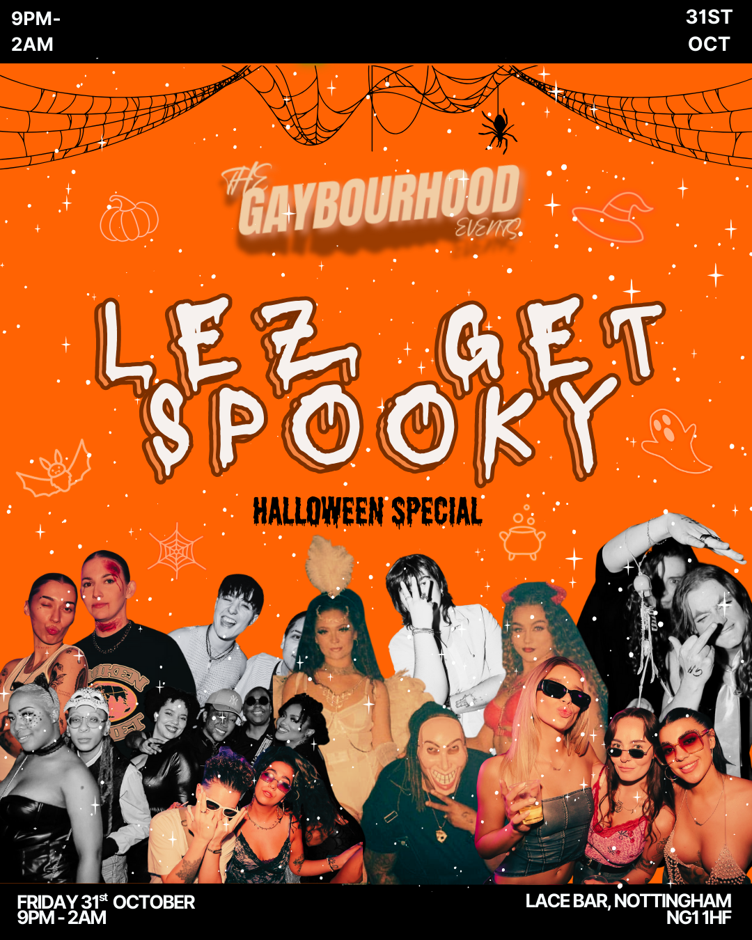 The Gaybourhood Nottingham - Lez Get Spooky