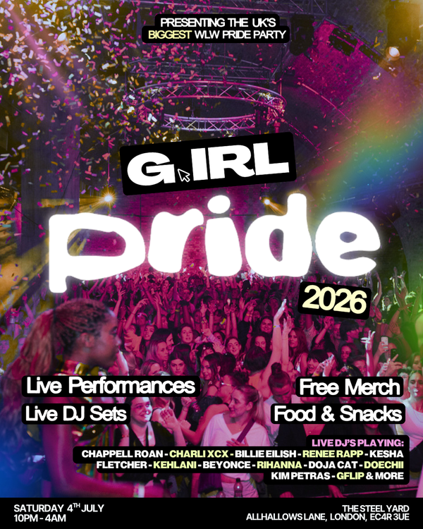 G.IRL London Pride Party 2026
