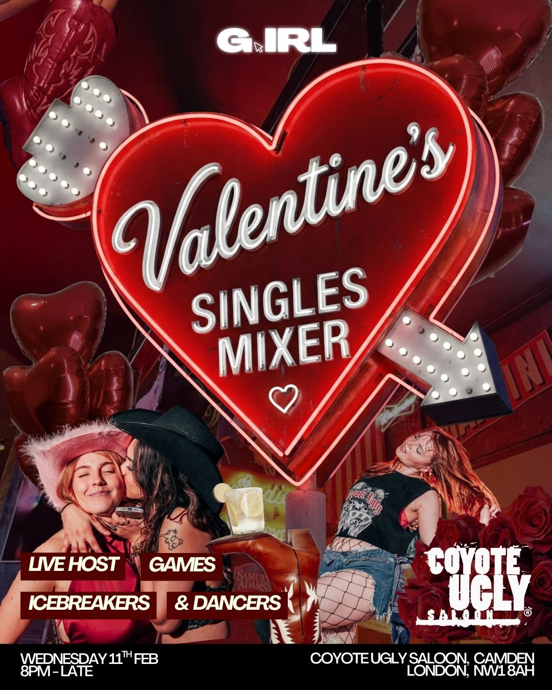 G.IRL London Singles Mixer - Valentines Special