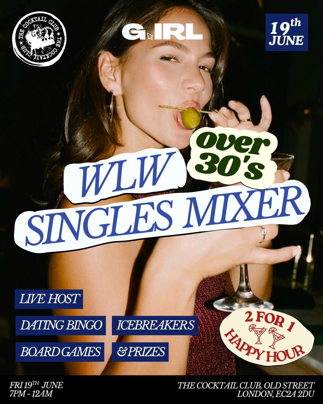 G.IRL London Singles Mixer - June (30+)
